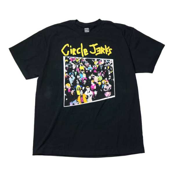 Circle Jerks Tシャツ Group Sex(2)-Black