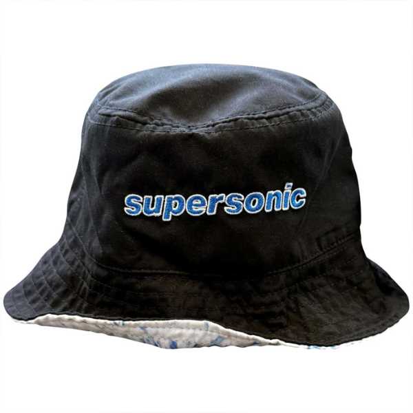 OASIS バケットハット リバーシブル Supersonic Tie Dye Reversible-Black (Ex-Tour)