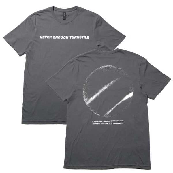TURNSTILE T����� Right Place,Right Time(UK)-Charcoal Grey