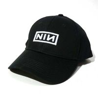 Nine Inch Nails ����å� Classic Logo Baseball Cap-Black