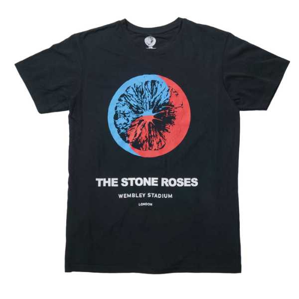 The STONE ROSES Tシャツ Wembley Premium Carbon-Black