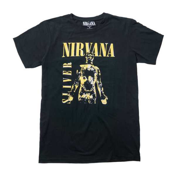 NIRVANA Tシャツ Sliver Premium Carbon-Black
