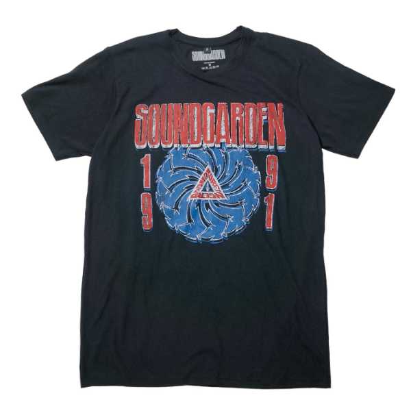 Soundgarden Tシャツ 1991 Premium Carbon-Black