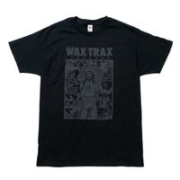 WAX TRAX! T����� Industrial Accident Jesus Collage-Black