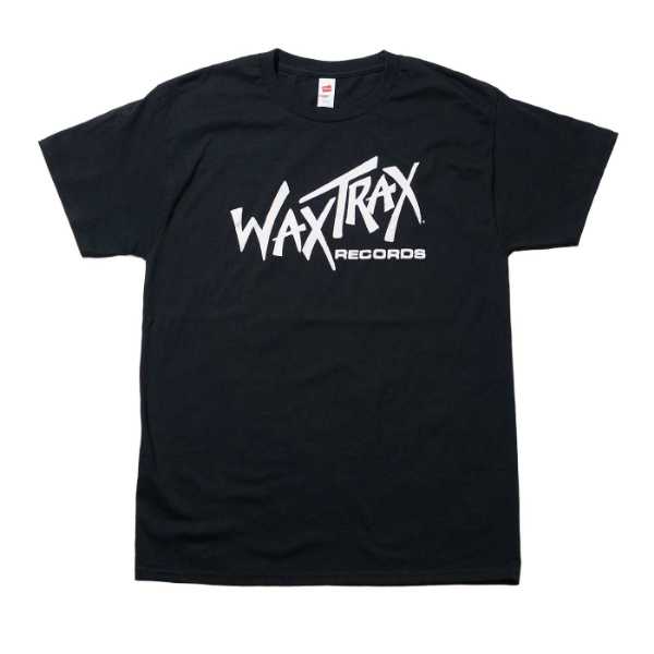 WAX TRAX! Tシャツ Storefront Logo-Black