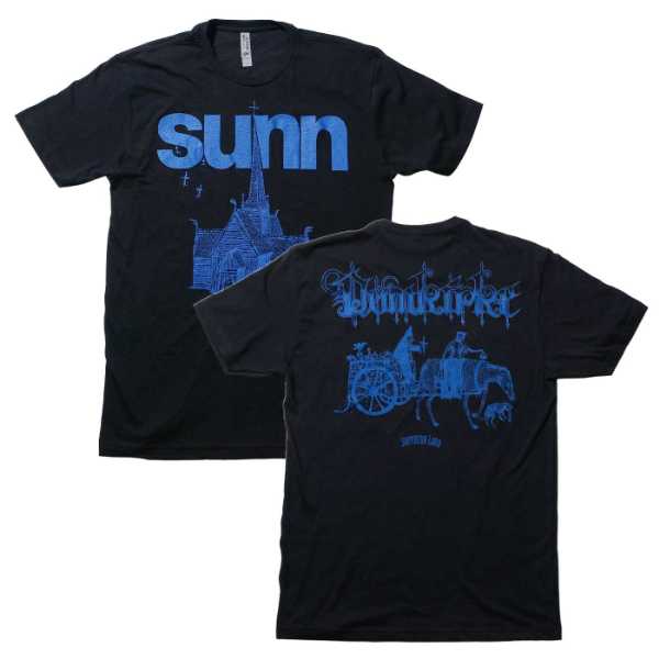 SUNN O))) Tシャツ Domkirke shirt-Black