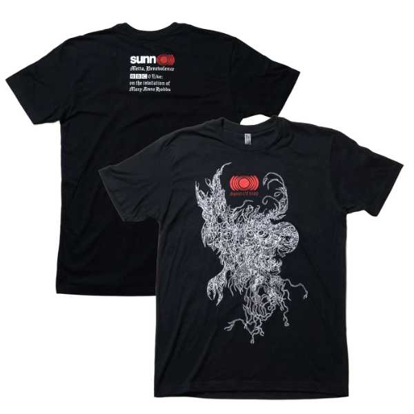 SUNN O))) Tシャツ Spirit of 1666-Black