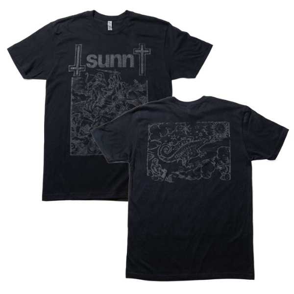 SUNN O))) Tシャツ Flight of the Behemoth Shirt-Black