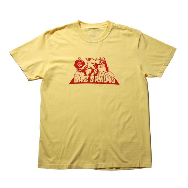 BAD BRAINS Tシャツ Lion Logo-Yellow