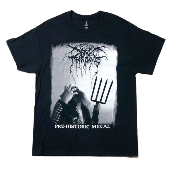 DARKTHRONE Tシャツ Pre-Historic Metal-Black