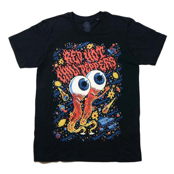 RED HOT CHILI PEPPERS Tシャツ Burgettstown-Black