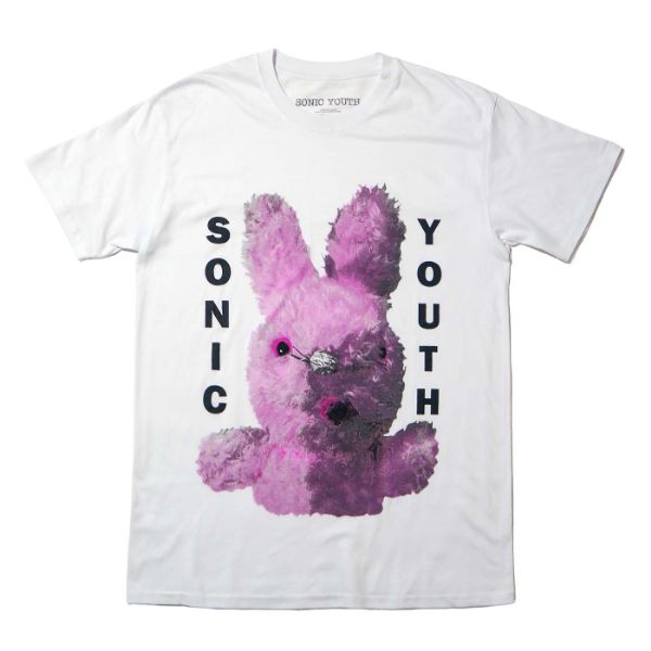 SONIC YOUTH Tシャツ Dirty Bunny(UK)-White | OSOMALO バンドTシャツ