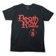 Death Row Records T����� Red Logo-Black-Black
