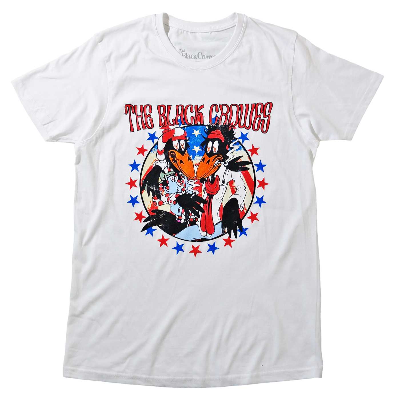 The Black Crowes ブラッククロウズ シャツ Sサイズ The BLACK CROWES Tシャツ Americana-White | OSOMALO バンドT