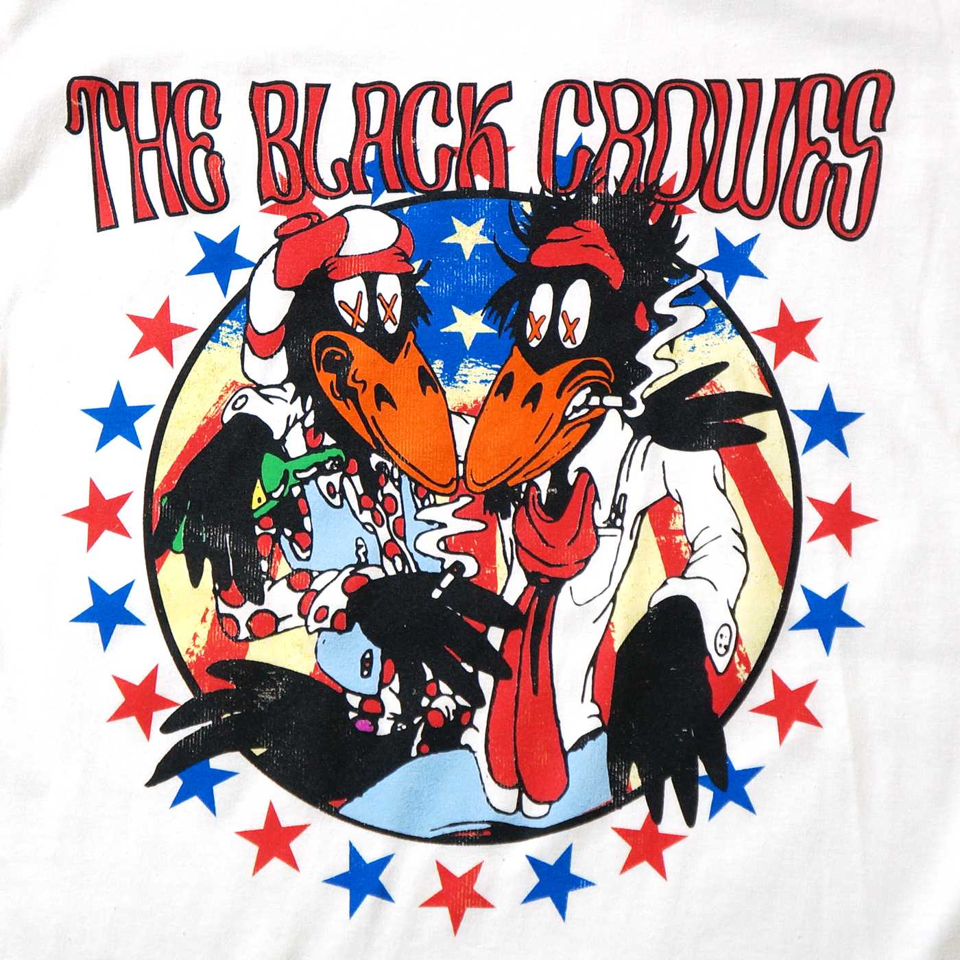 The BLACK CROWES Tシャツ Americana-White | OSOMALO バンドTシャツの通販