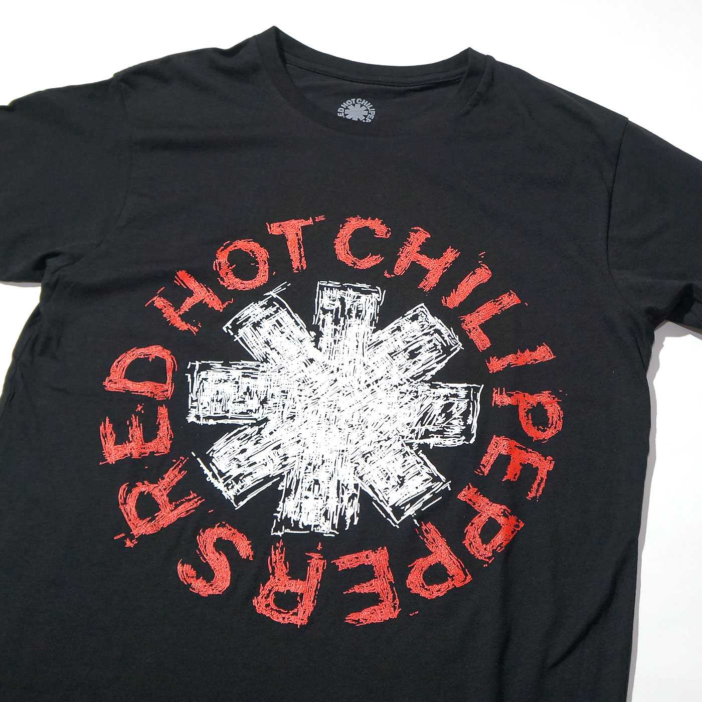 RED HOT CHILI PEPPERS Tシャツ Scribble Asterisk-Black | OSOMALO