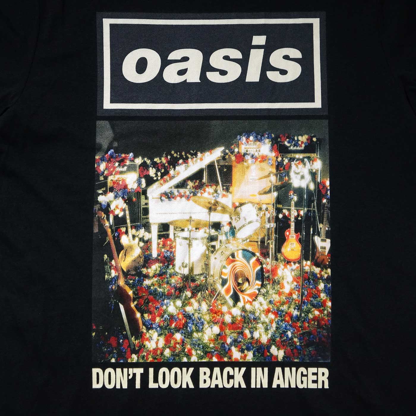 OASIS Tシャツ Don't Look Back In Anger Single Cover (Ex-Tour