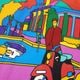 OASIS �������� T����� Be Here Now Illustration-White