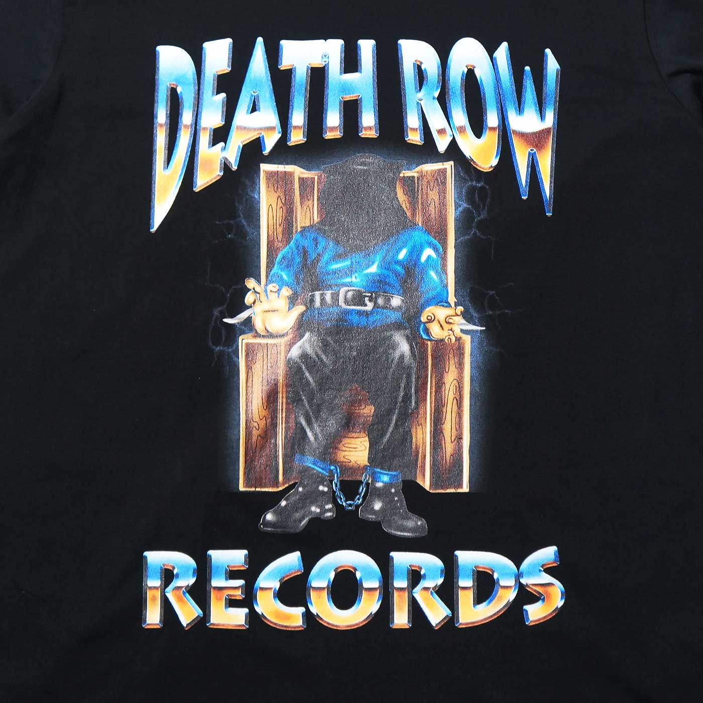 ��SALE��Death Row Records T����� Execution Full Colour-Black