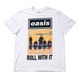 OASIS Tシャツ Roll With It Single Cover(Ex-Tour)-White