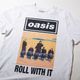 OASIS Tシャツ Roll With It Single Cover(Ex-Tour)-White