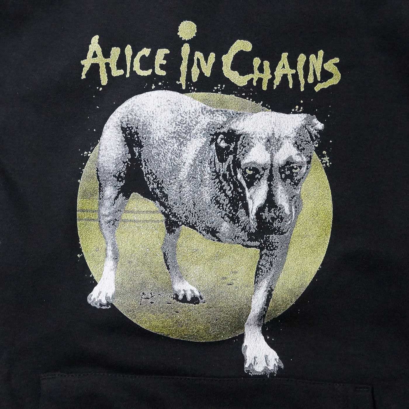 ALICE IN CHAINS パーカー Three Legged Dog-Black | OSOMALO バンドT