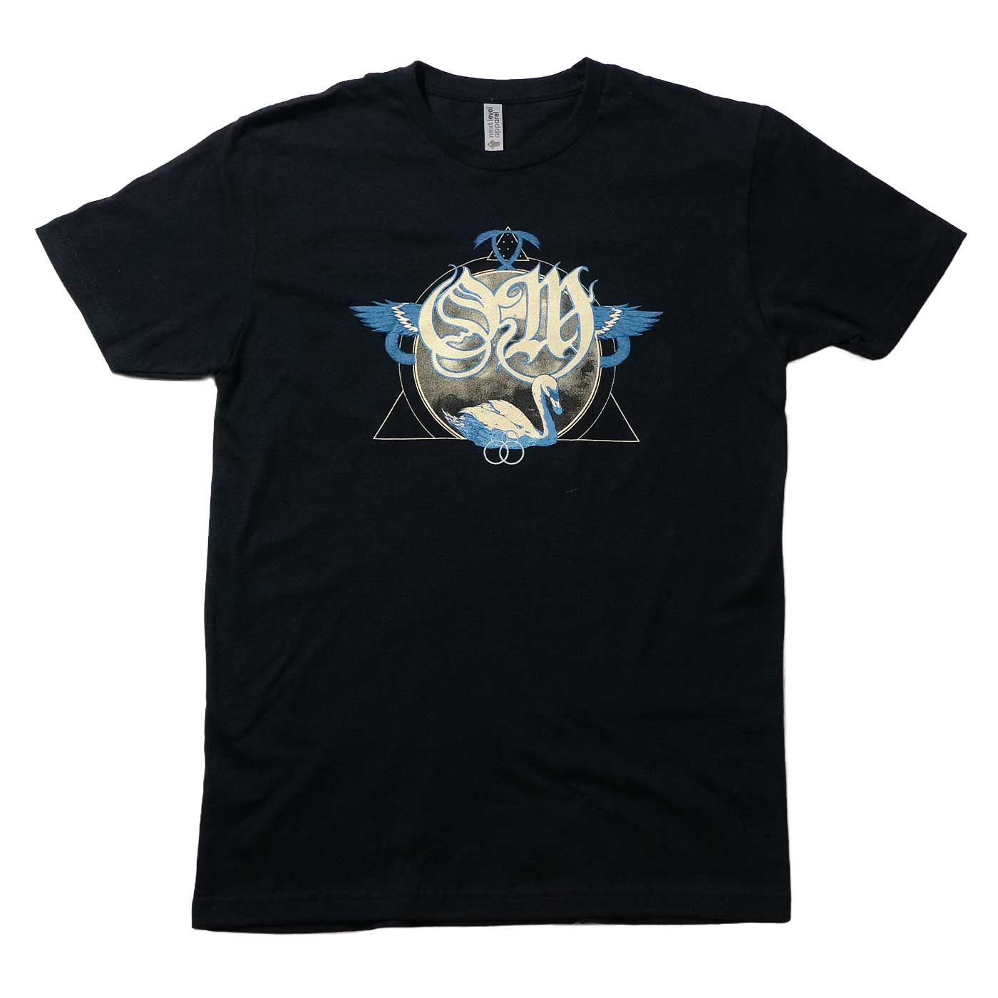 OM �Х��T����� Swan Shirt-Black