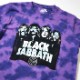 BLACK SABBATH T����� Band and Logo Dye-Wash-Purple