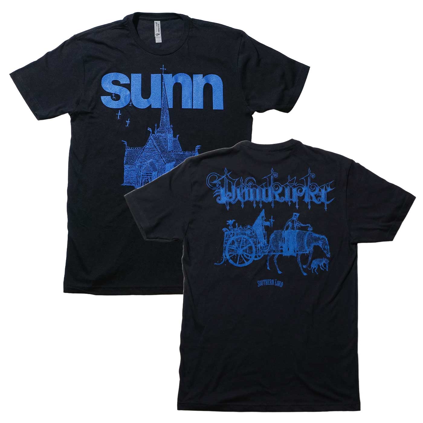 SUNN O))) Tシャツ Domkirke shirt-Black