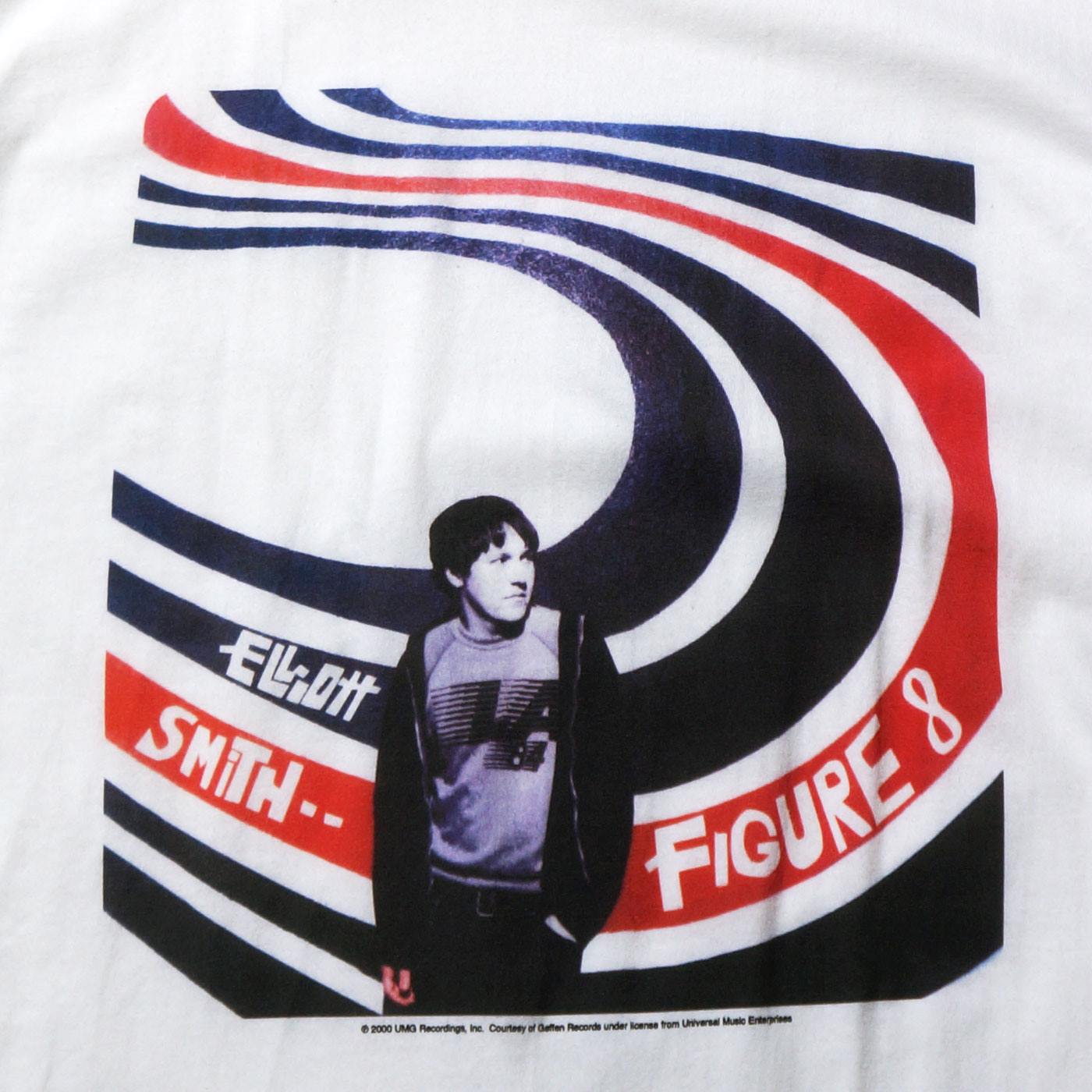 Elliott Smith T Figure 8-White