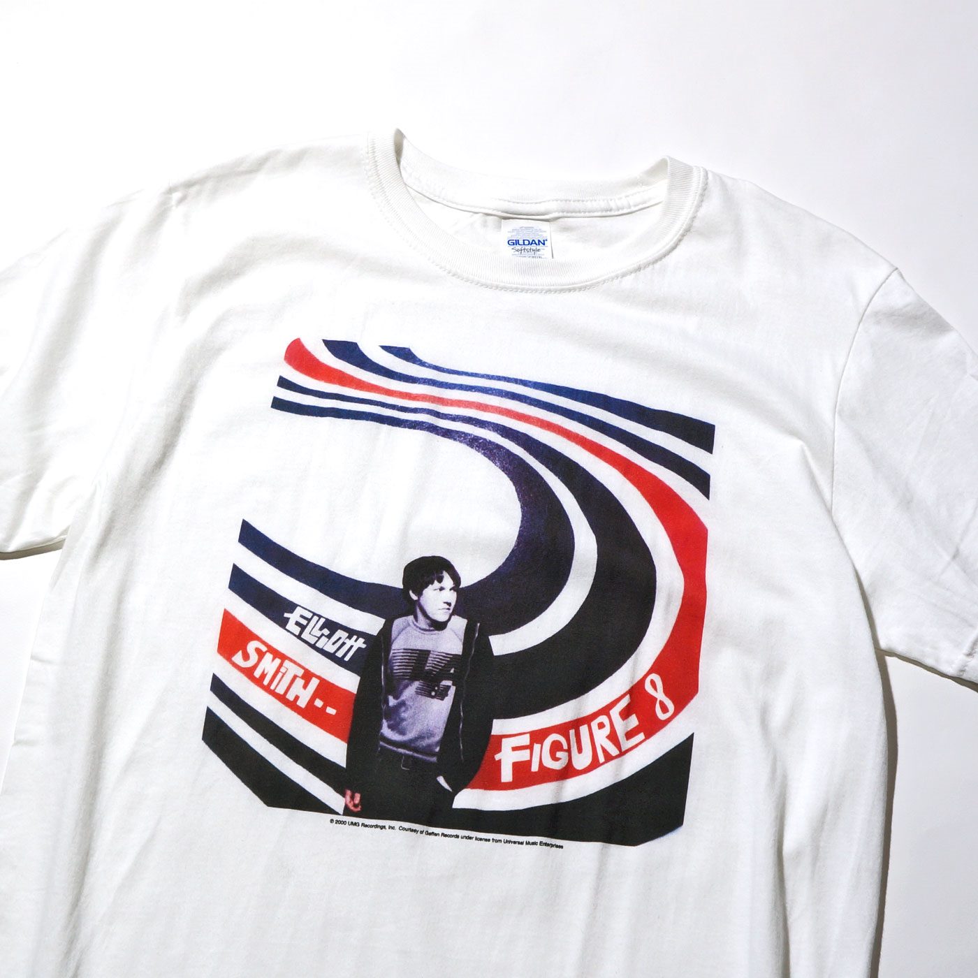 Elliott Smith T Figure 8-White