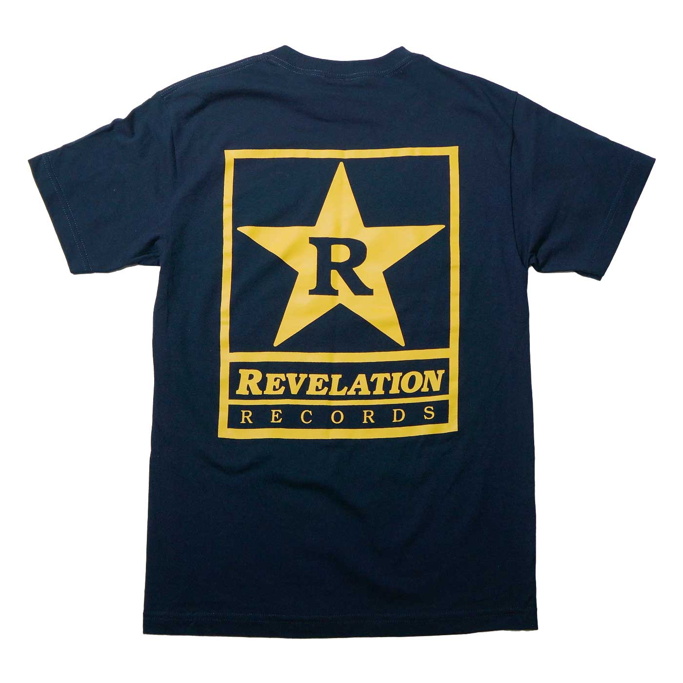 REVELATION RECORDS T����� Logo-Navy/Gold