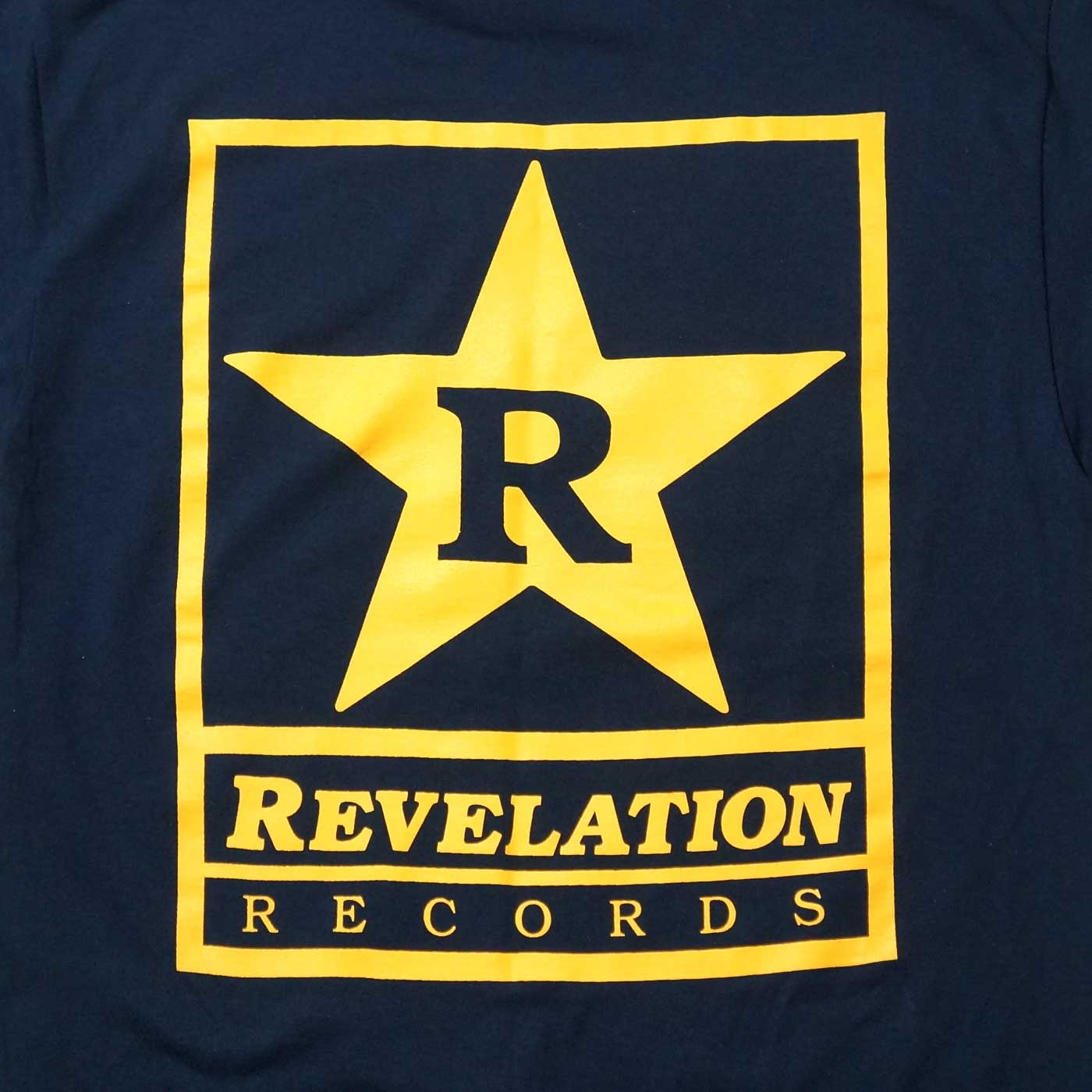 REVELATION RECORDS T����� Logo-Navy/Gold