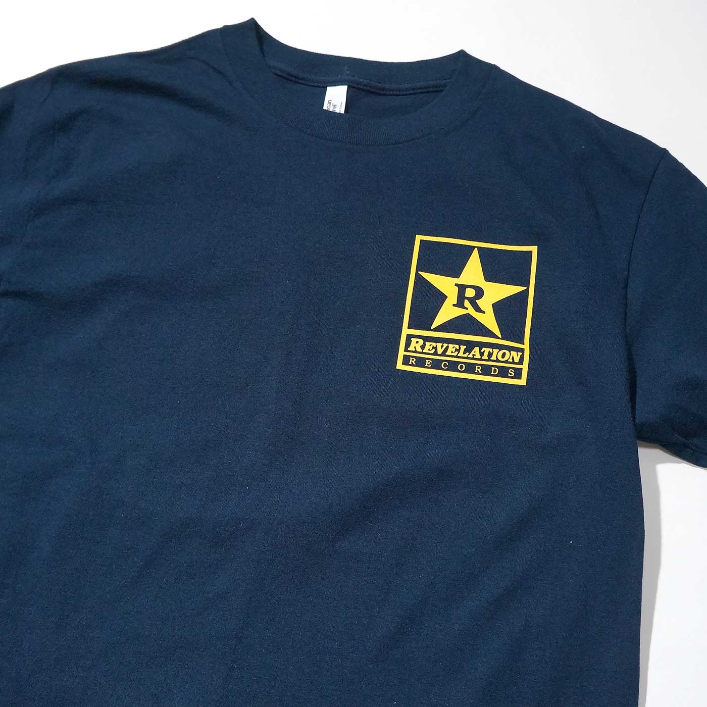 REVELATION RECORDS T����� Logo-Navy/Gold