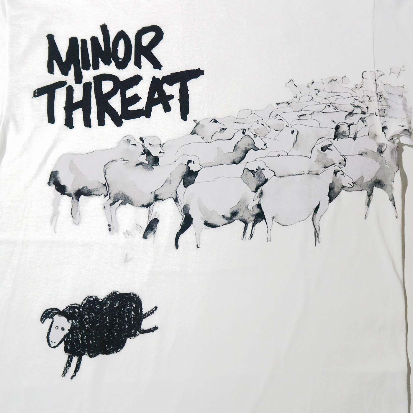 MINOR THREAT T����� Out Of Step-White