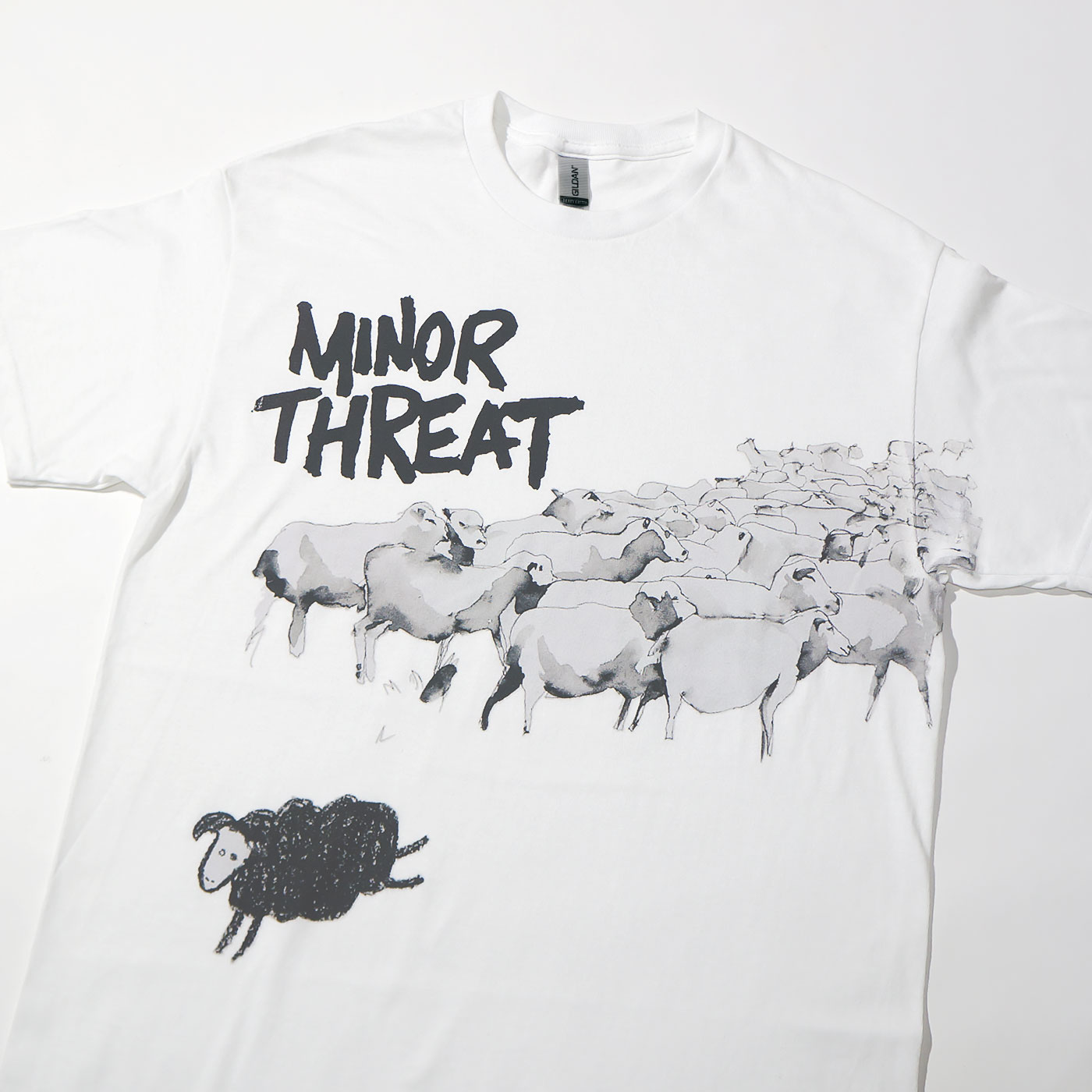 MINOR THREAT Tシャツ Out Of Step-White | OSOMALO バンドT