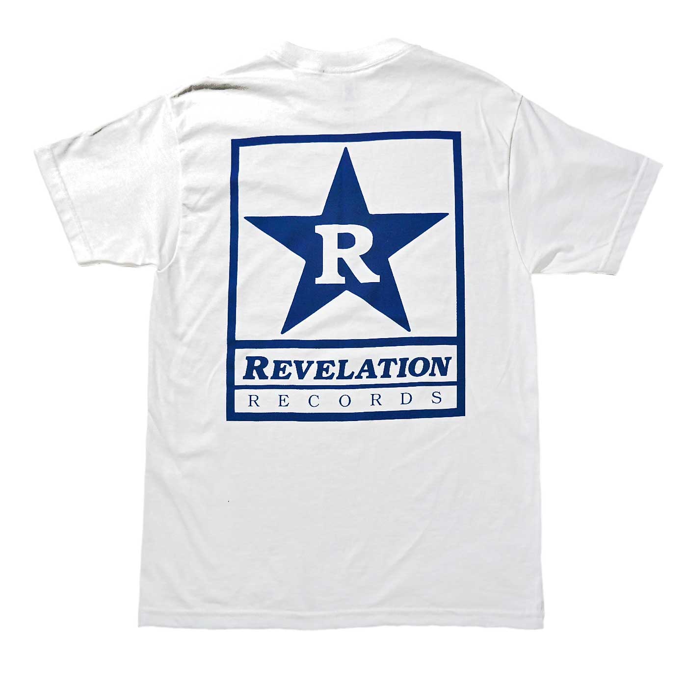 REVELATION RECORDS T����� Logo-White/Navy
