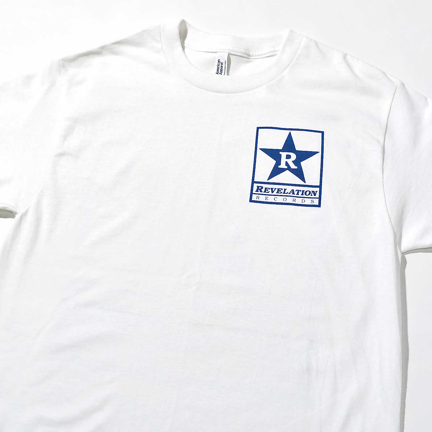 REVELATION RECORDS T����� Logo-White/Navy