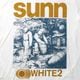 SUNN O))) T����� SUNN WHITE 2 (VINTAGE STYLE SHIRT)-White