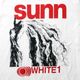 SUNN O))) T����� SUNN WHITE 1 (VINTAGE STYLE SHIRT)-White
