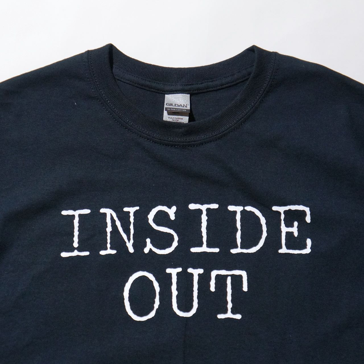INSIDE OUT Tシャツ Logo-Black | OSOMALO バンドTシャツの通販