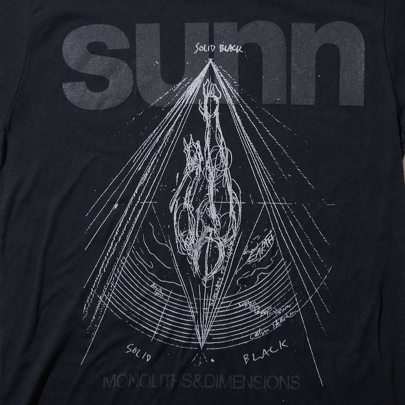 SUNN O))) T����� Monoliths & Dimensions Shirt-Black