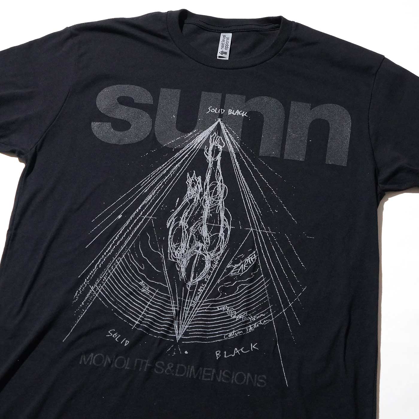 SUNN O))) T����� Monoliths & Dimensions Shirt-Black