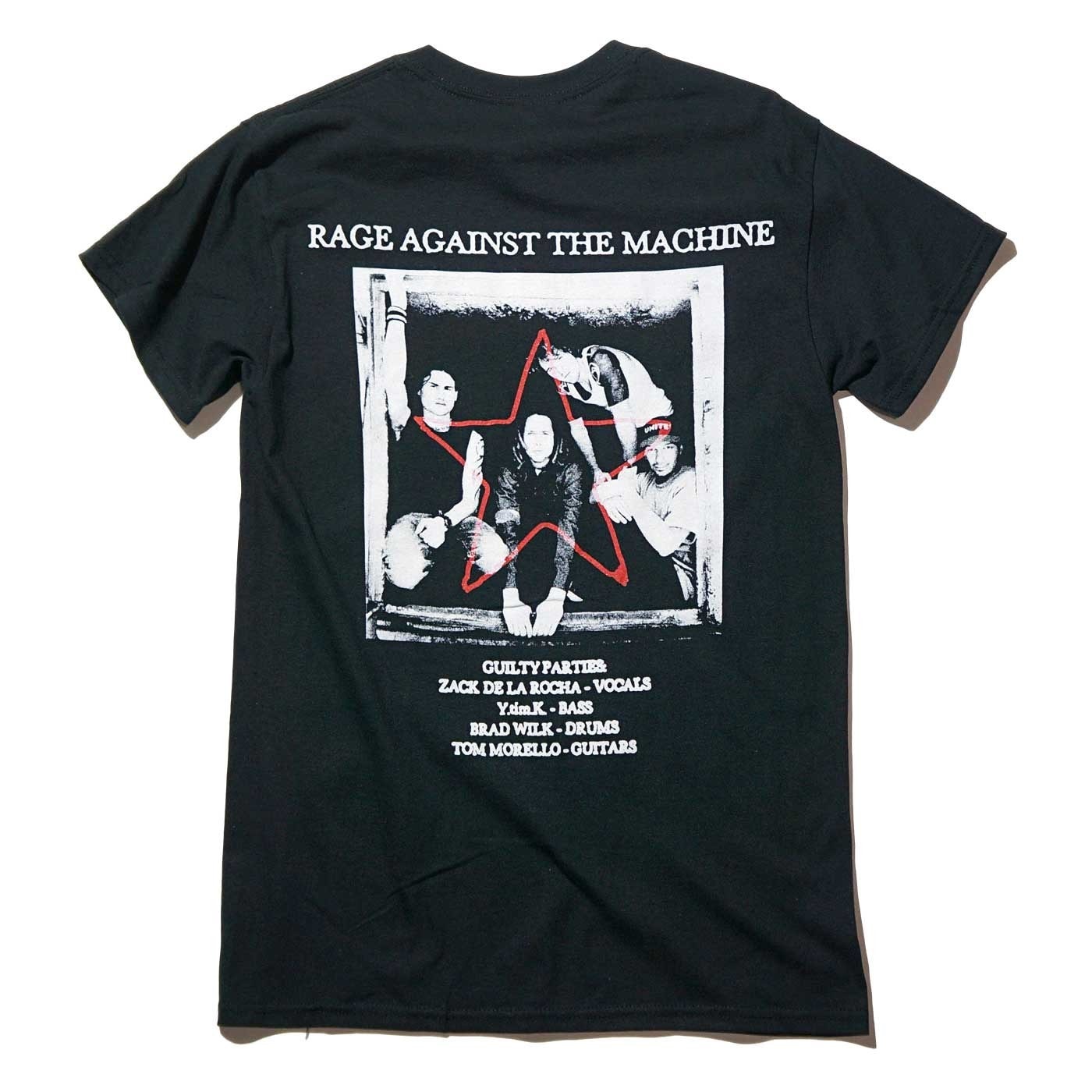 RAGE AGAINST THE MACHINE T����� Battle Star-Black