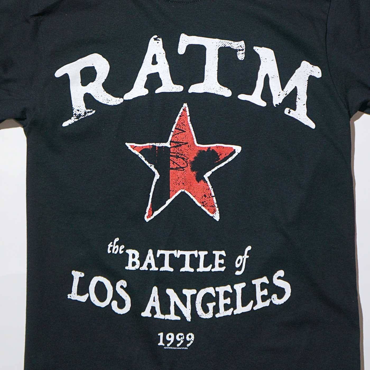 RAGE AGAINST THE MACHINE T����� Battle Star-Black