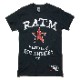 RAGE AGAINST THE MACHINE T����� Battle Star-Black