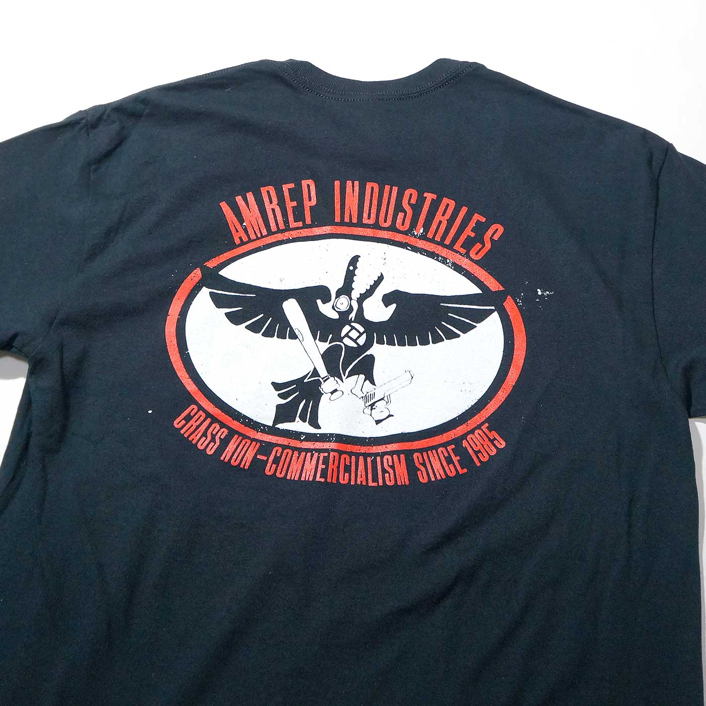 AMPHETAMINE REPTILE Records �ݥ��å�T����� ���� Crass Non-Commersialism-Black
