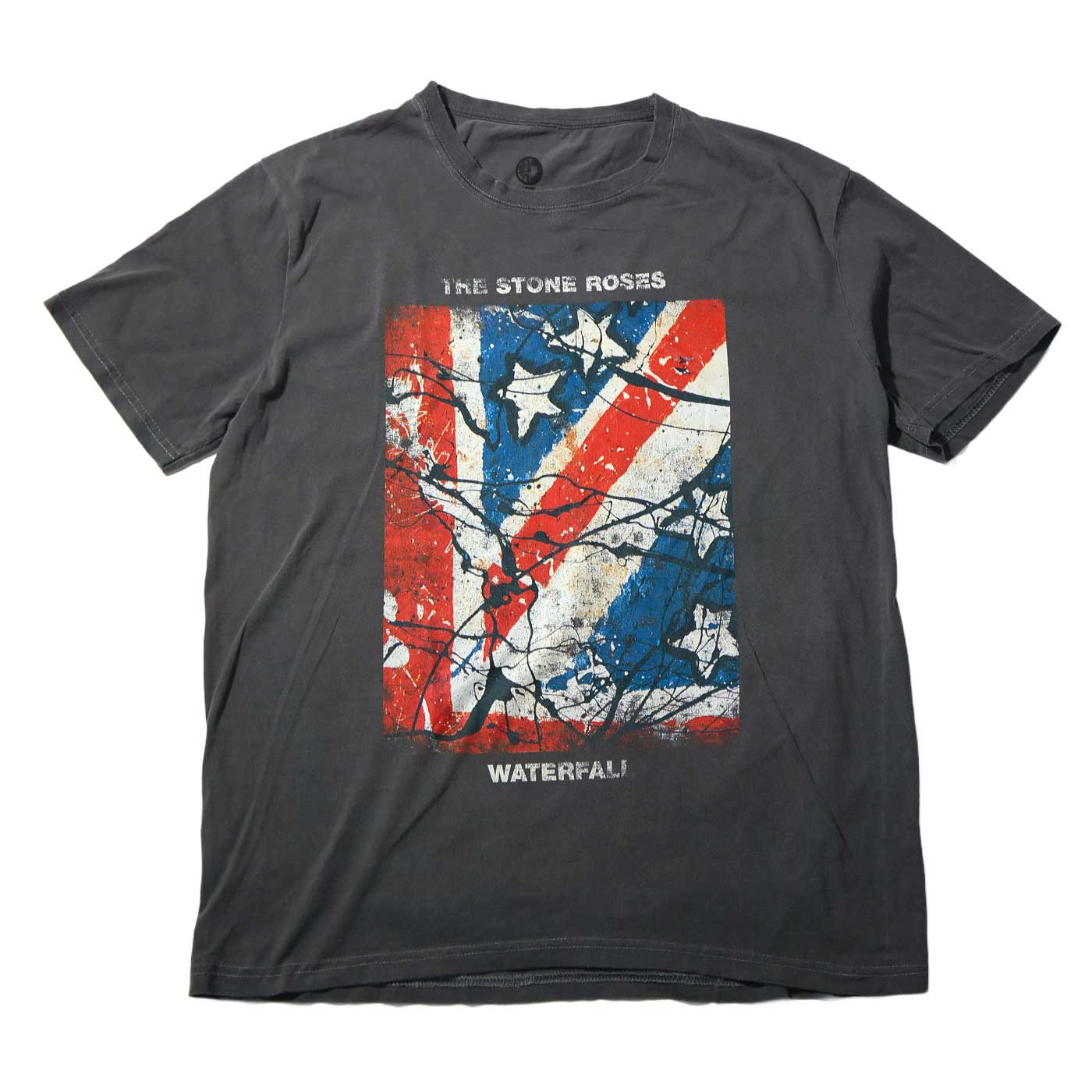 The Stone Roses T����� Waterfall Jumbo-Print ���ȡ��󥦥��å���-Grey