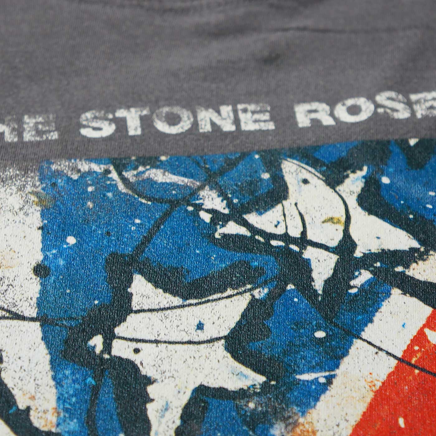 The Stone Roses T����� Waterfall Jumbo-Print ���ȡ��󥦥��å���-Grey