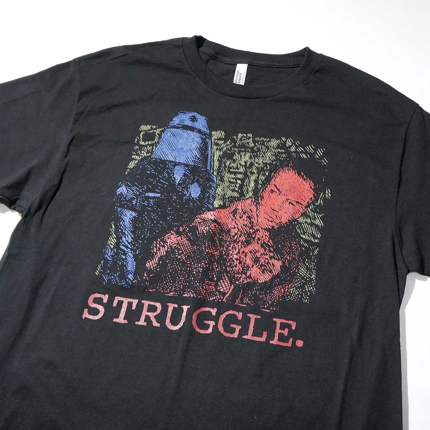 STRUGGLE ���� T����� Red,White,and Bruised-Black